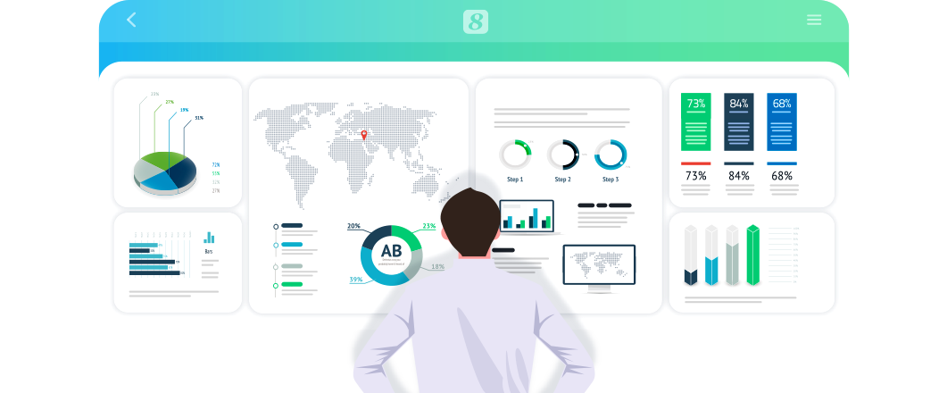 8Manage allows you to use facts, metrics and data to drive strategic business decisions.