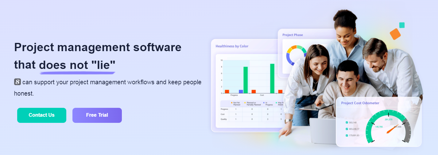 Project Management Systems,8Manage PM